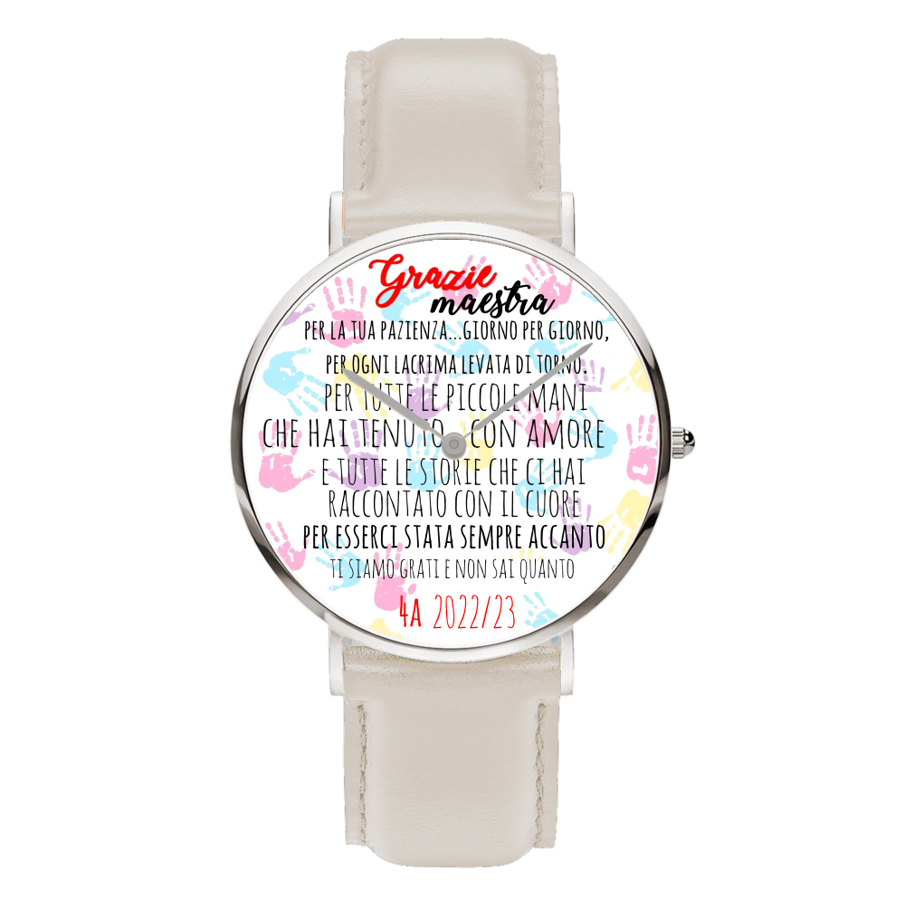 GRAZIE MAESTRA (Personalizzabile)
