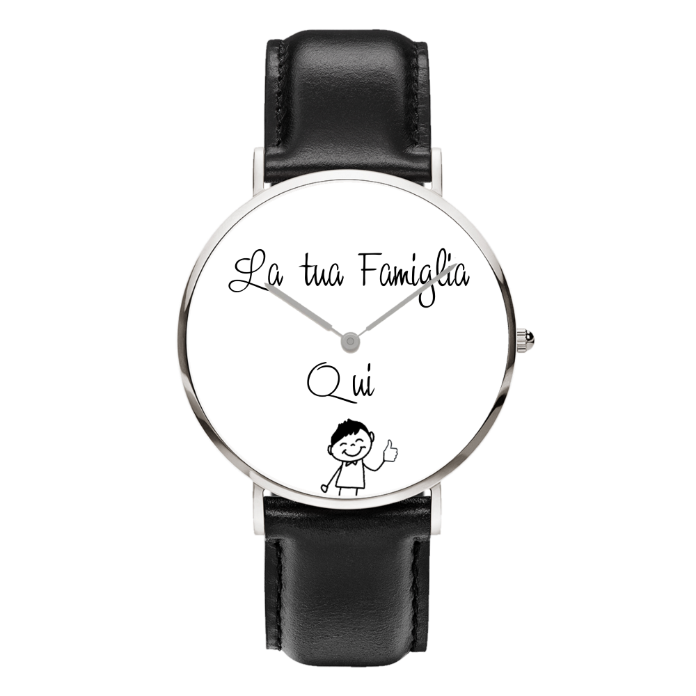 orologio famiglia mood watches personaggi famiglia adesiva family orologio da polso personalizzato personalizzabile