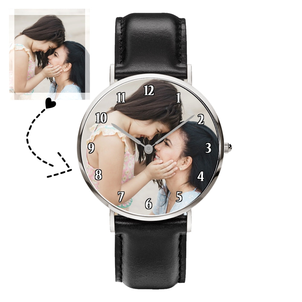 orologio con foto foto regalo orologio mood la tua foto sull'orologio da polso idea regalo