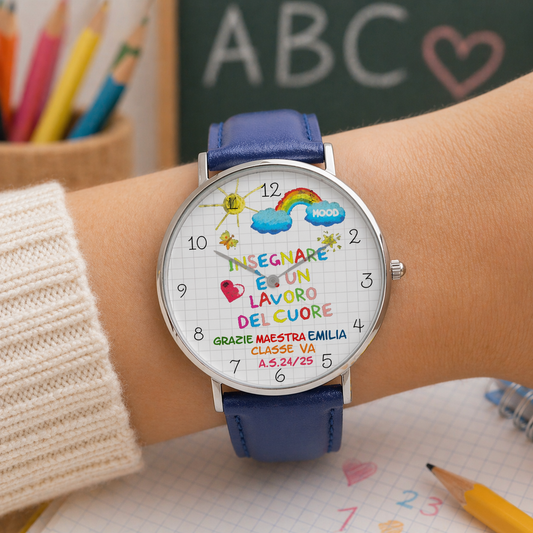 INSEGNARE E' UN LAVORO DEL CUORE (personalizzabile)