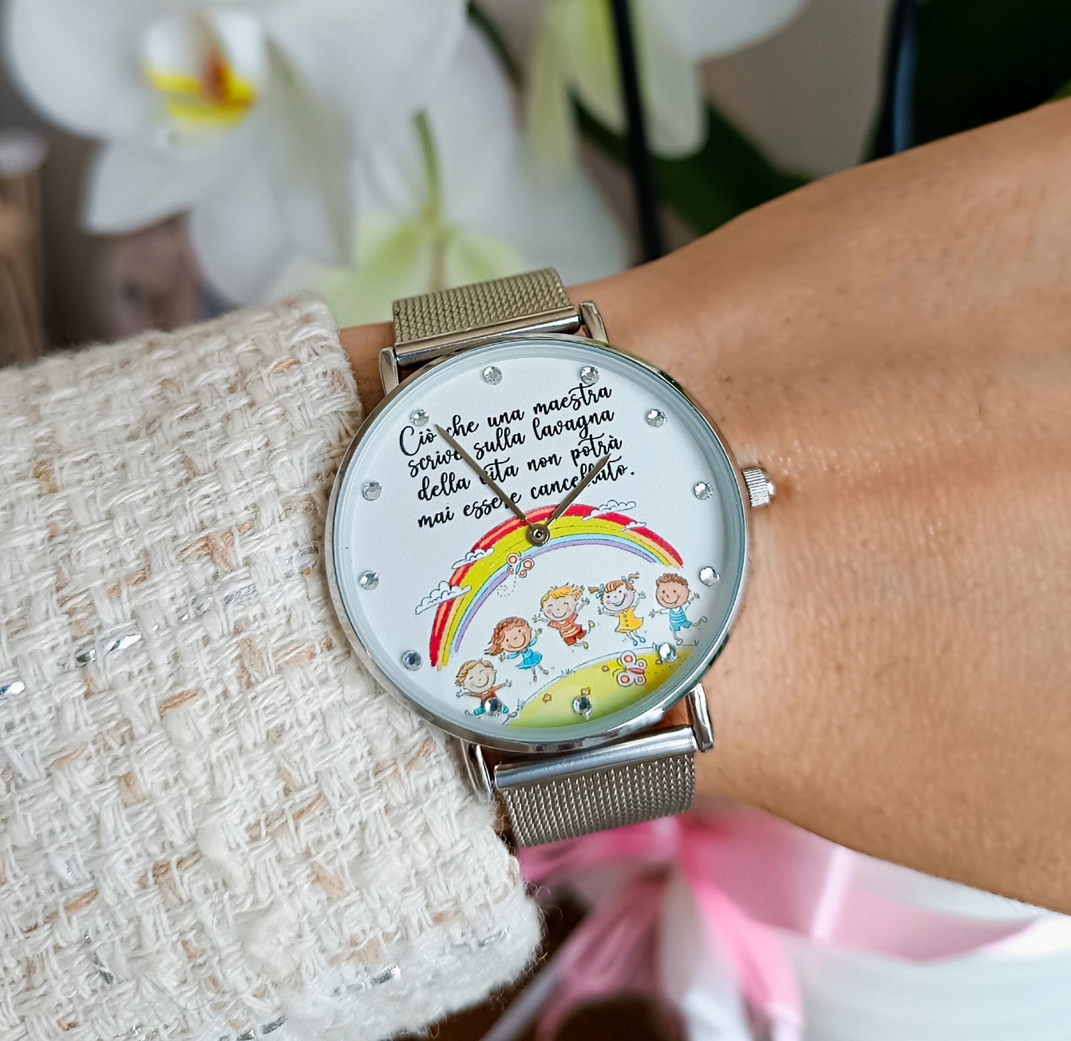 Polso Orologi Personalizzati Per Maestre Il Regalo Perfetto Per La