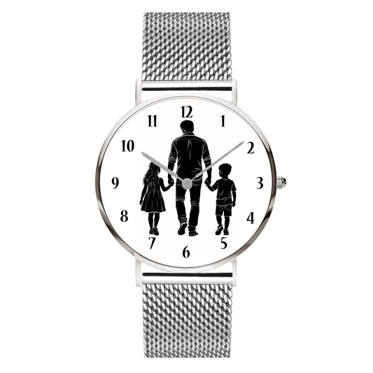 orologio festa del papà figlia e figlio