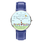 Idea regalo per maestra maestri insegnanti professori bambini orologio originale mood watches personalizzabile per maestra maestro scuola primaria elementare media orologi da polso maestra alunni