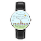 Idea regalo per maestra maestri insegnanti professori bambini orologio originale mood watches personalizzabile per maestra maestro scuola primaria elementare media orologi da polso maestra alunni